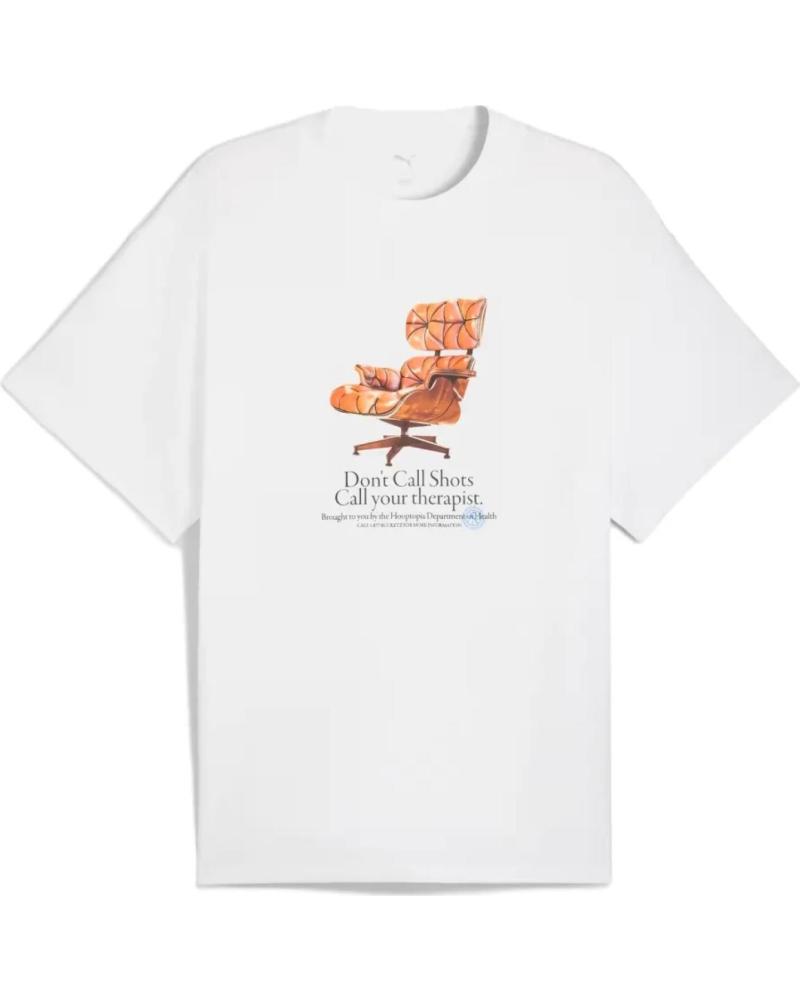 PUMA CAMISETA PUMA HOOPTOPIAN HEALTH BLANCA 1