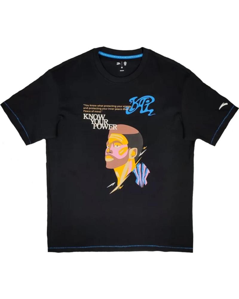 ANTA CAMISETA ANTA KAI KNOW YOUR POWER NEGRA 1