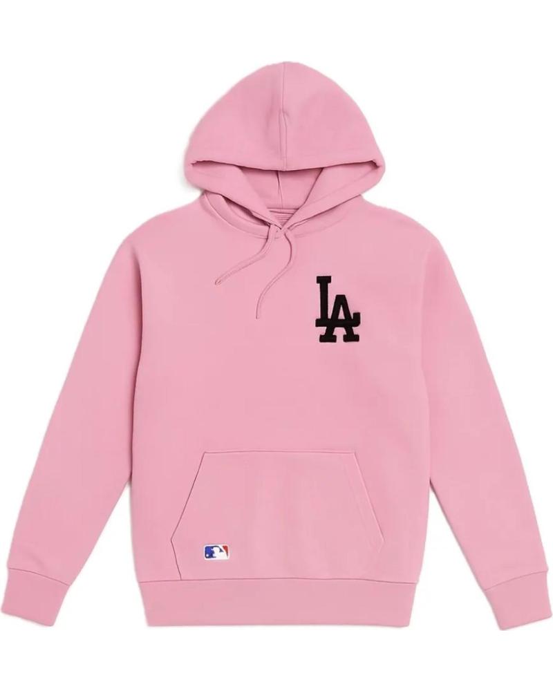 NEW ERA SUDADERA NEW ERA LA DODGERS MLB ROSA 1