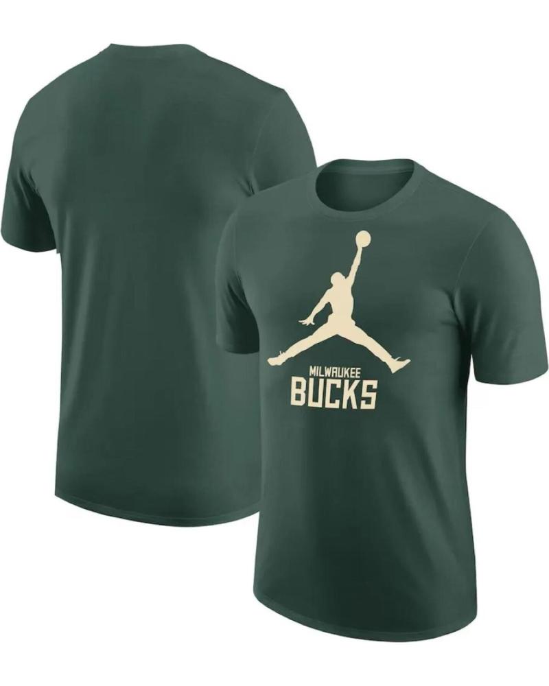 NIKE CAMISETA NIKE MILWAUKEE BUCKS JORDAN ESSENTIAL LOGO JUNIOR VERDE 1