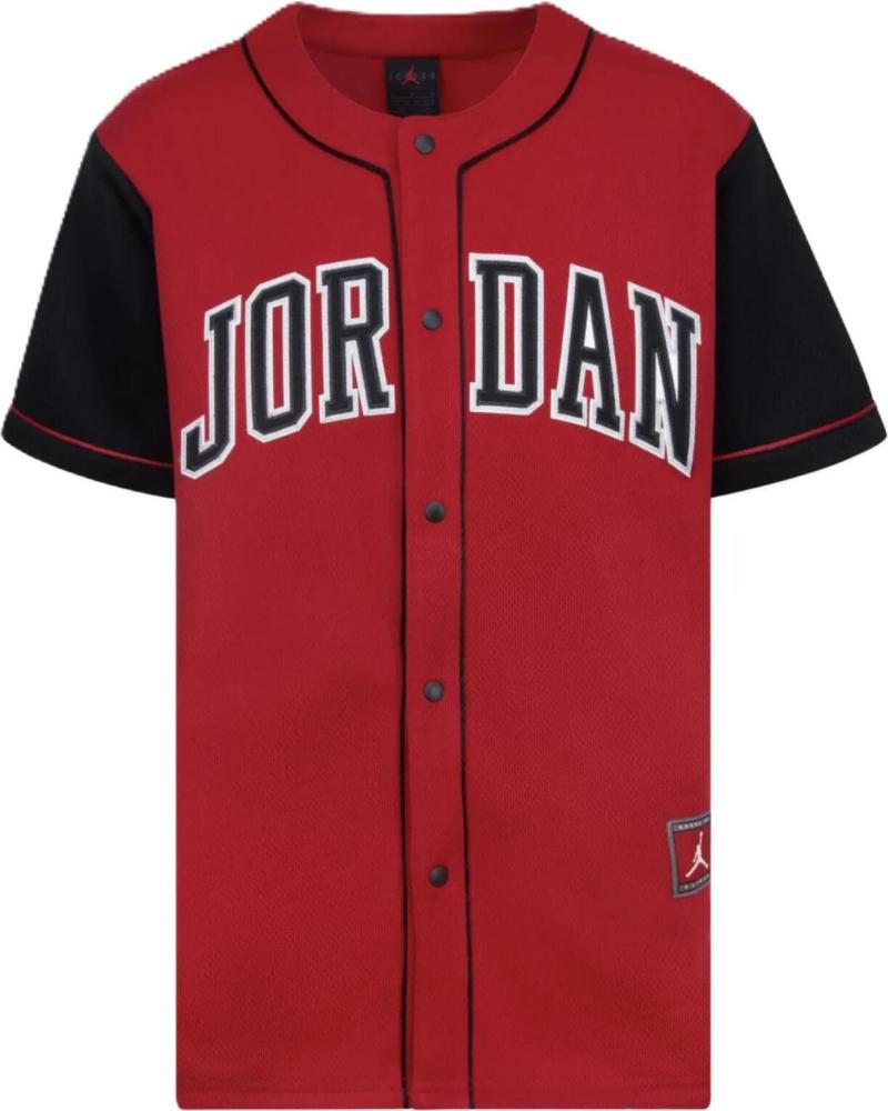 JORDAN CAMISETA DE BÉISBOL JORDAN HBR JUNIOR ROJA 1