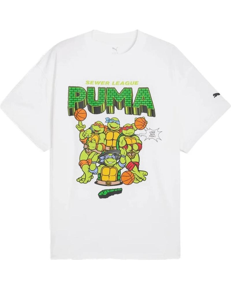 PUMA CAMISETA PUMA HOOPS X TORTUGAS NINJA PARA HOMBRE 1