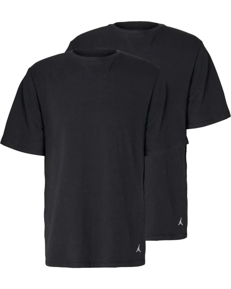 JORDAN PACK 2 CAMISETAS JORDAN FLIGHT COTTON NEGRA 1