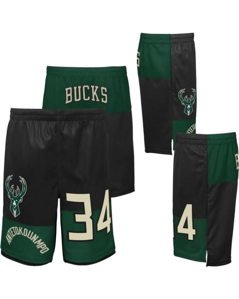 OUTERSTUFF PANTALÓN CORTO MILWAUKEE BUCKS GIANNIS ANTETOKOUNMPO JUNIOR 1