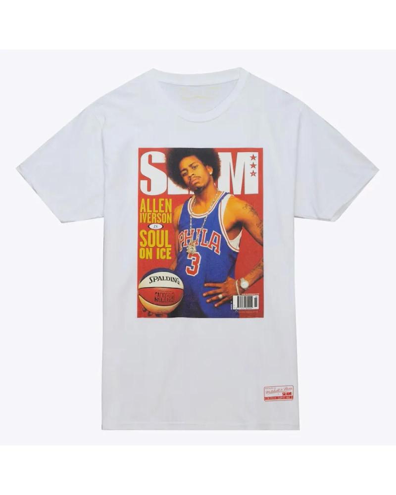 MITCHELL NESS CAMISETA MITCHELL & NESS ALLEN IVERSON 76ERS ´SLAM COVER´ 1