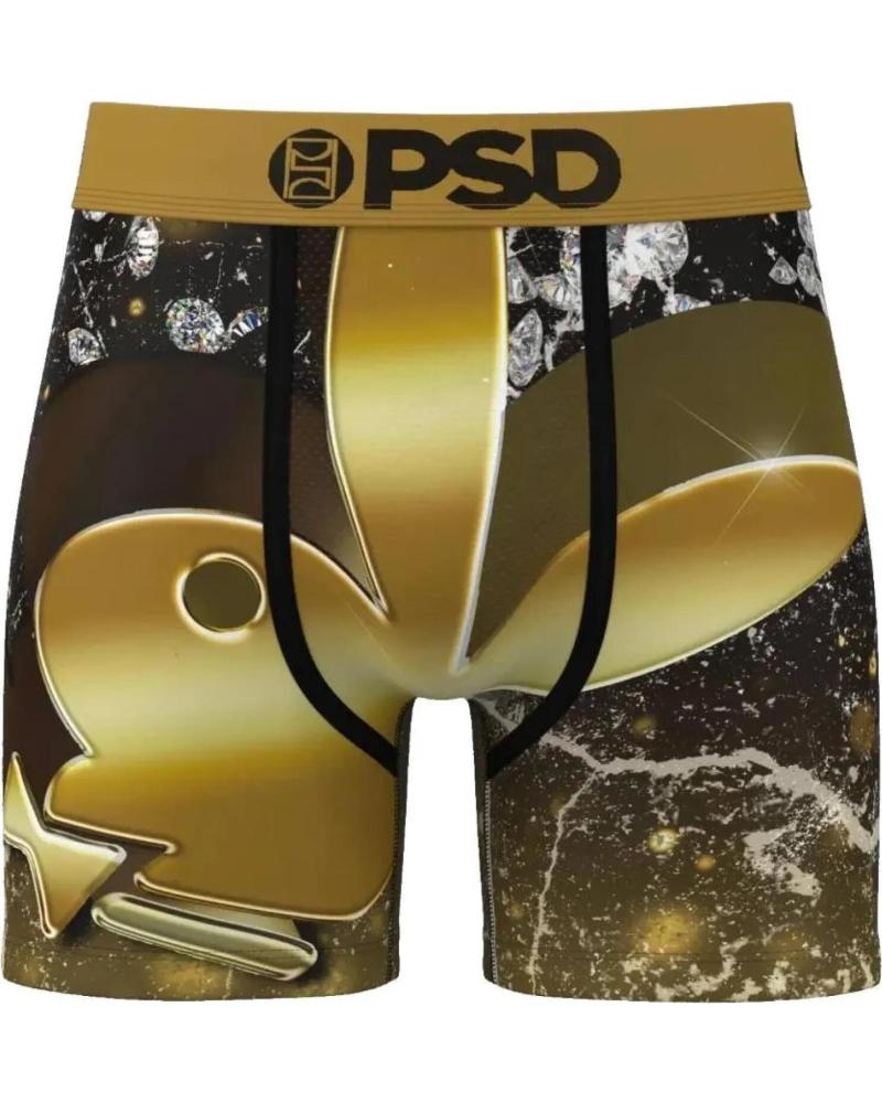 PSD CALZONCILLOS TIPO BÓXER PSD SOLID GOLD PLAYBOY 1