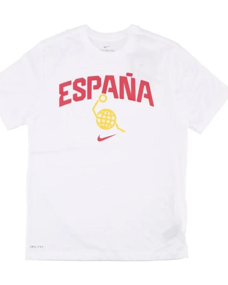 NIKE CAMISETA NIKE ESPAÑA BALONCESTO OLYMPIC BLANCA 1