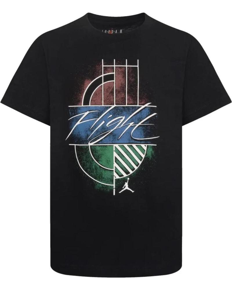 JORDAN CAMISETA JORDAN JDB MJ´S PLAYGROUND FLIGHT TEE JUNIOR NEGRA 1