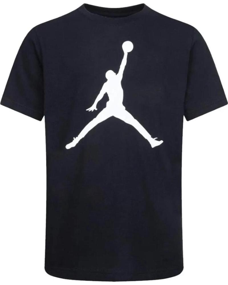 JORDAN CAMISETA JORDAN AIR JDB JUMPMAN JUNIOR NEGRA 1