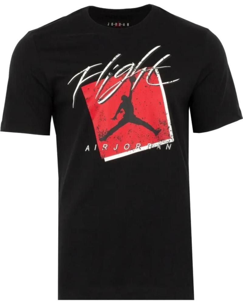 JORDAN CAMISETA JORDAN JUMPMAN FLIGHT GRAPHIC NEGRA 1
