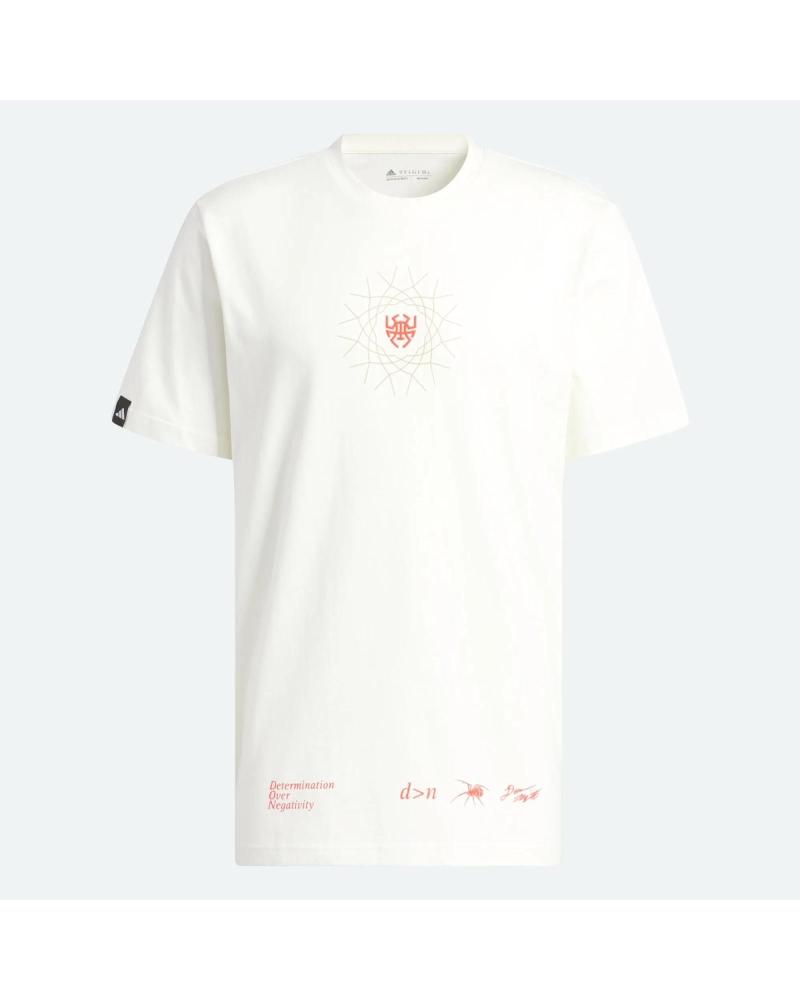 ADIDAS CAMISETA ADIDAS DONOVAN MITCHELL GRAPHIC BLANCA 1