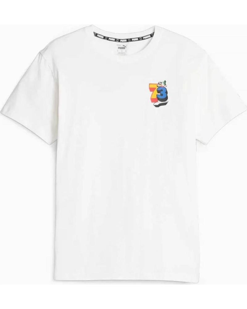 PUMA CAMISETA PUMA TRASH TALK BALONCESTO BLANCA HOMBRE 1