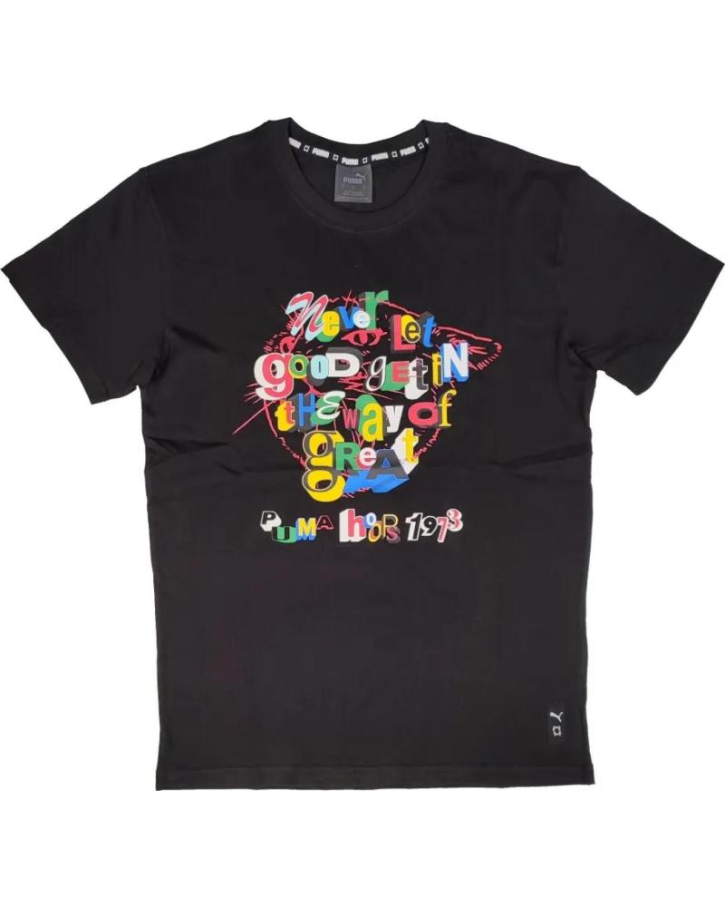 PUMA CAMISETA DE BALONCESTO PUMA TRASH TALK NEGRA 1