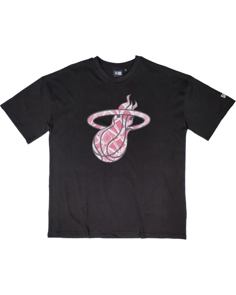 NEW ERA CAMISETA MANGA CORTA MIAMI HEAT NBA INFILL LOGO OVERSIZED DE CAMISETA MANGA CORTA MIAMI HEAT NBA INFILL LOGO OVERSIZED D