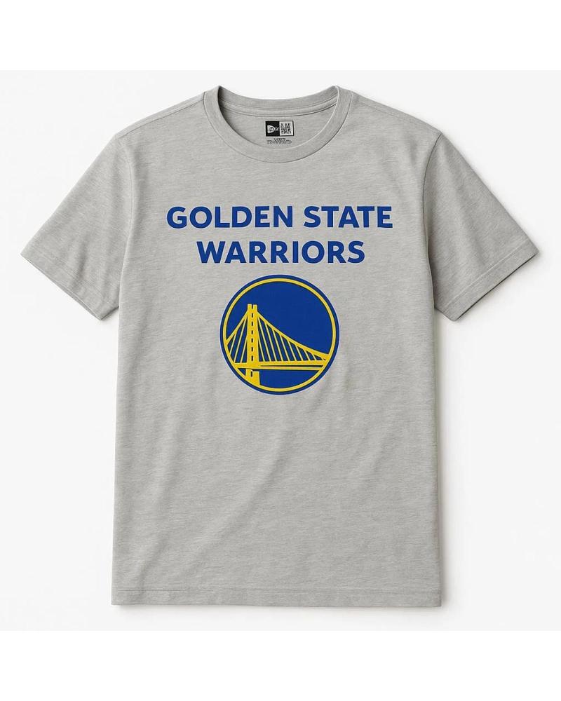 NEW ERA CAMISETA NEW ERA GOLDEN STATE WARRIORS TEAM LOGO GRIS 1