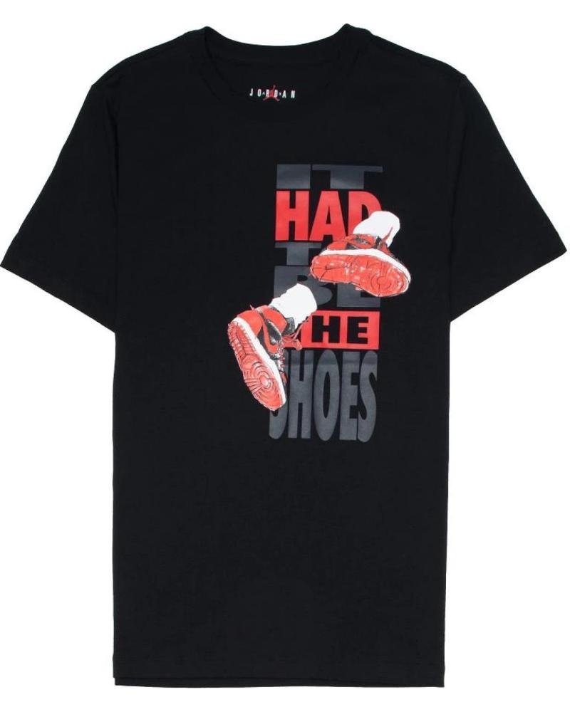JORDAN CAMISETA JORDAN ´THE SHOES´ NEGRA 1