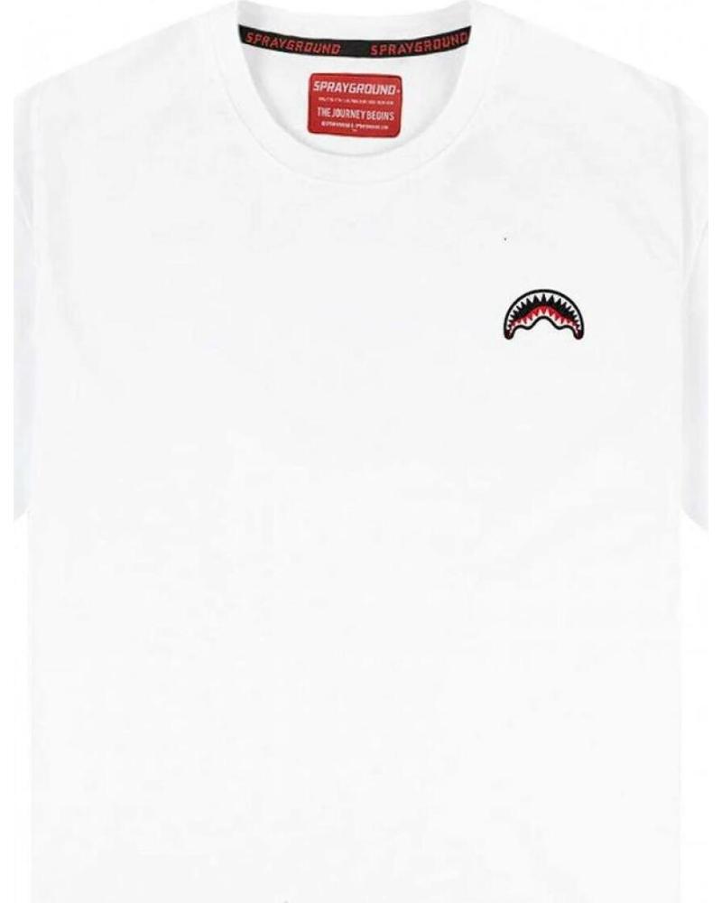 SPRAYGROUND CAMISETA SPRAYGROUND MINI LOGO BLANCA 1