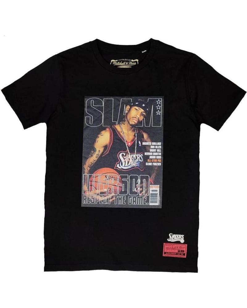 MITCHELL NESS CAMISETA MITCHELL & NESS ALLEN IVERSON SLAM COVER NEGRA 1