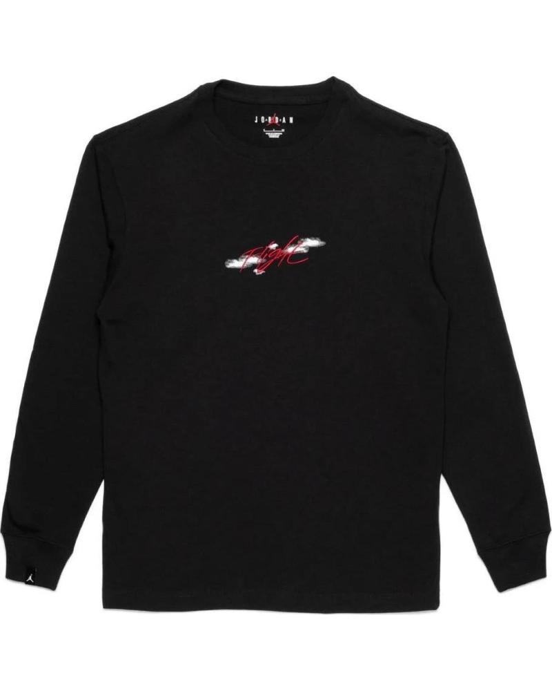 JORDAN CAMISETA JORDAN MANGA LARGA FLIGHT ESSENTIALS 85 NEGRA 1