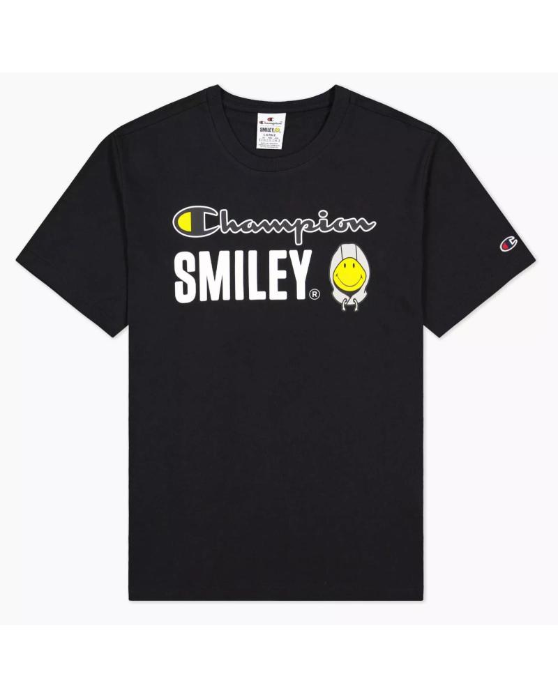 CHAMPION CAMISETA CHAMPION X SMILEY NEGRA 1