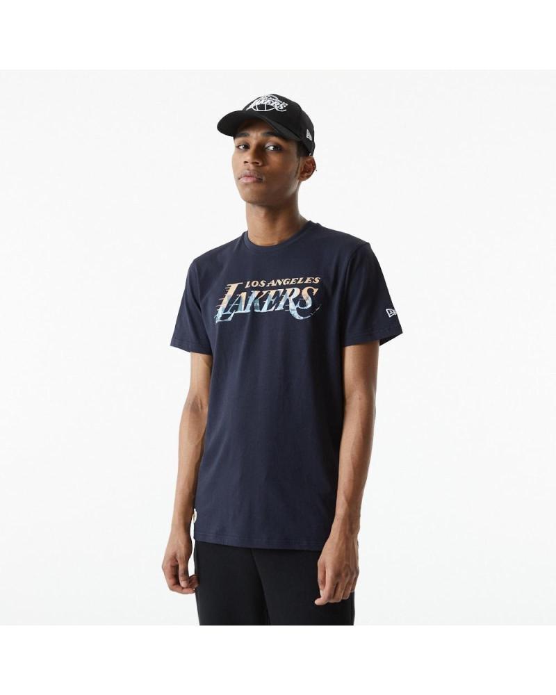 NEW ERA CAMISETA NEW ERA LOS ANGELES LAKERS GRAPHIC LOGO 1