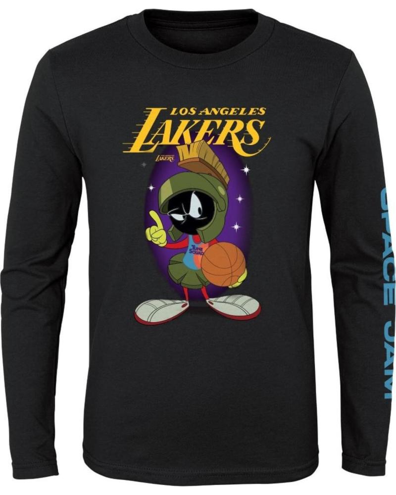 OUTERSTUFF CAMISETA OUTERSTUFF SPACE JAM 2 MY GALAXY LOS ANGELES LAKERS MANGA LARGA 1