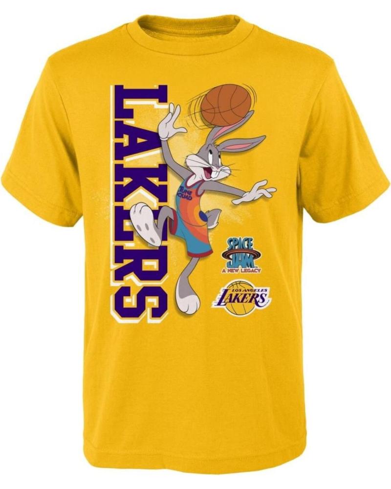 OUTERSTUFF CAMISETA SPACE JAM 2 LAKERS VERTICAL TUNES PARA NIÑO 1