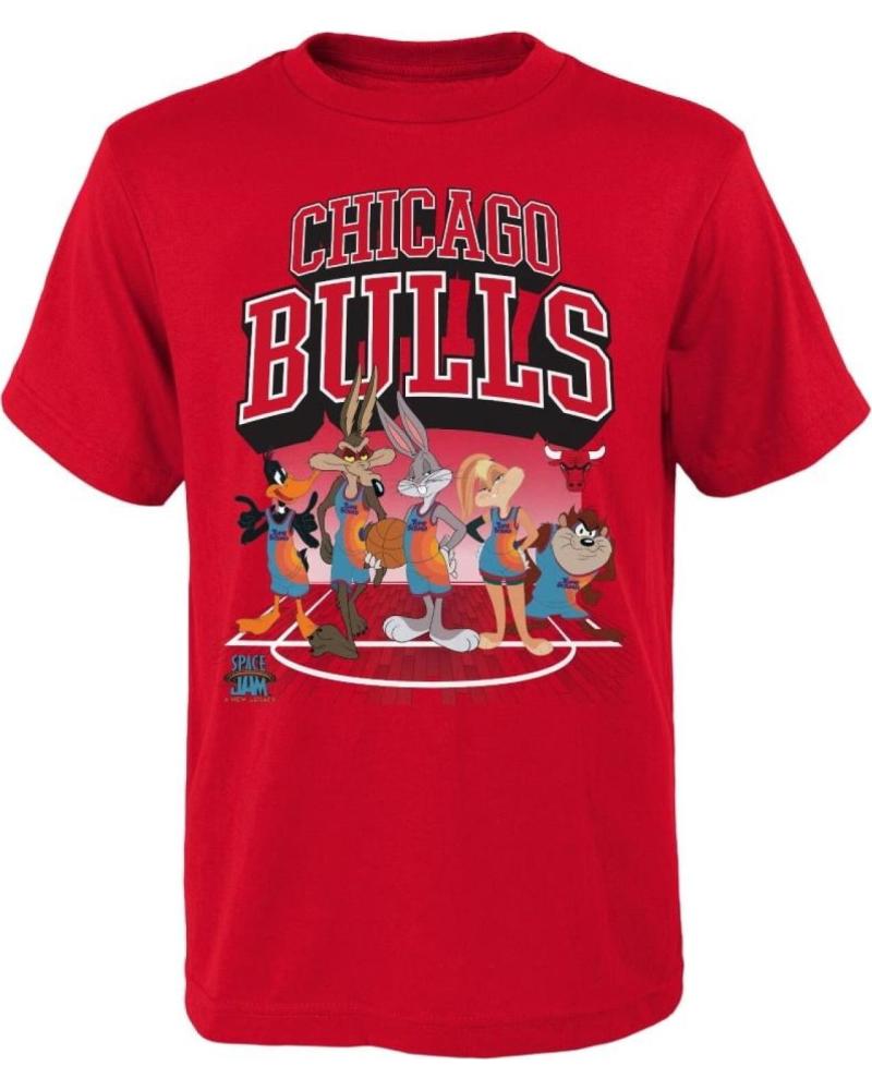 OUTERSTUFF CAMISETA CHICAGO BULLS SPACE JAM 2 TUNES ON COURT 1