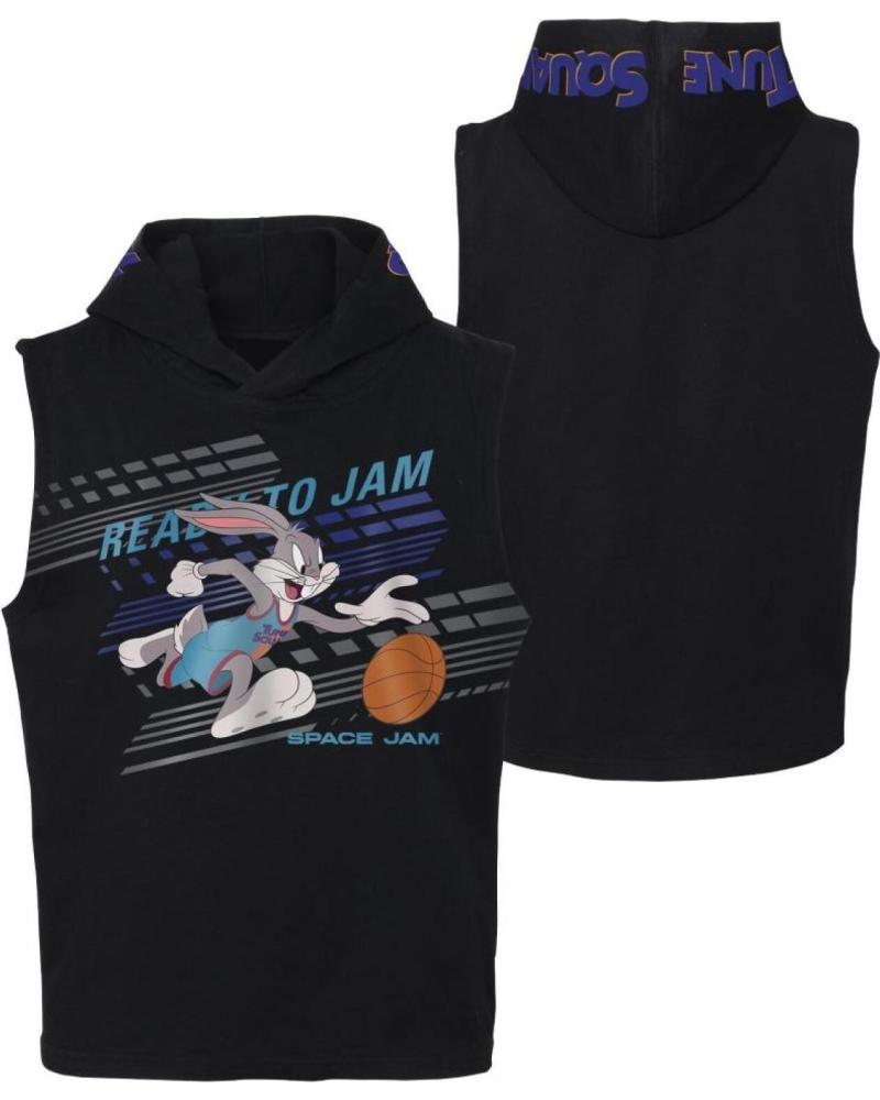OUTERSTUFF CAMISETA TANK TOP CON CAPUCHA SPACE JAM 2 DOWN THE COURT - J CAMISETA TANK TOP CON CAPUCHA SPACE JAM 2 DOWN THE COURT