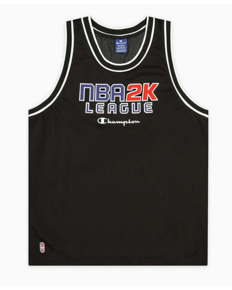 CHAMPION CAMISETA DE BALONCESTO CHAMPION NBA 2K LEAGUE NEGRA 1