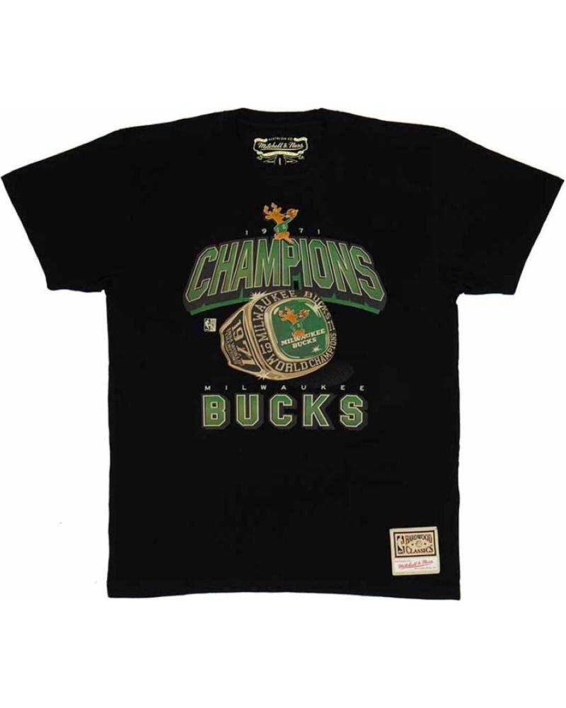 MITCHELL NESS CAMISETA MITCHELL & NESS MILWAUKEE BUCKS CHAMPIONS PRINT 1