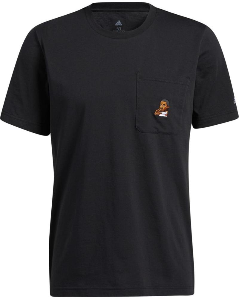 ADIDAS CAMISETA ADIDAS DAME AVATAR NEGRA HOMBRE 1