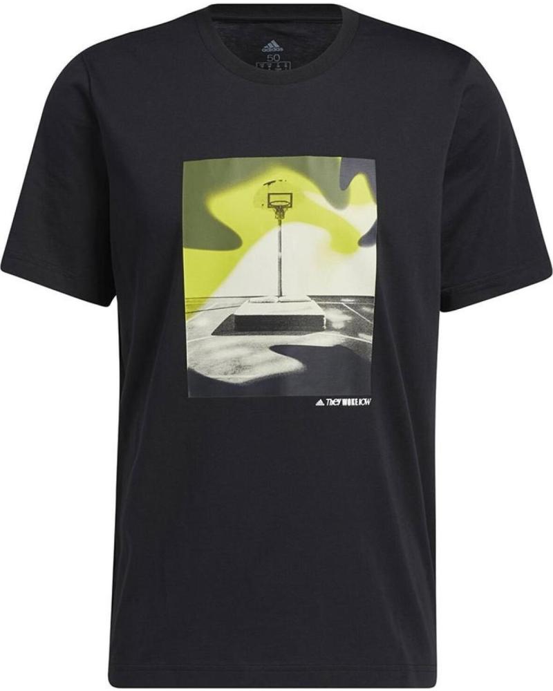 ADIDAS CAMISETA ADIDAS SLEPT ON NEGRA PARA HOMBRE 1