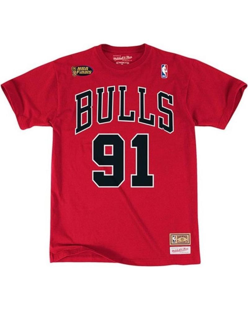 MITCHELL NESS CAMISETA MITCHELL & NESS DENNIS RODMAN CHICAGO BULLS NN ROJA 1