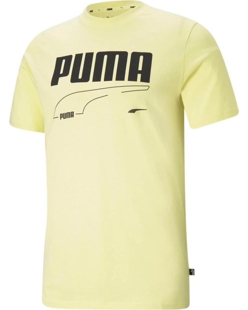 PUMA CAMISETA PUMA REBEL TEE YELLOW PEAR JUNIOR 1