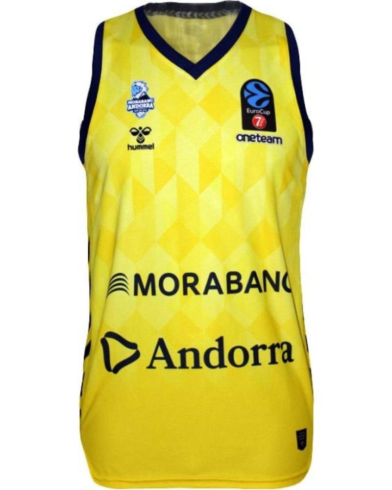 HUMMEL CAMISETA HUMMEL MORABANC ANDORRA EUROCUP AMARILLA 1
