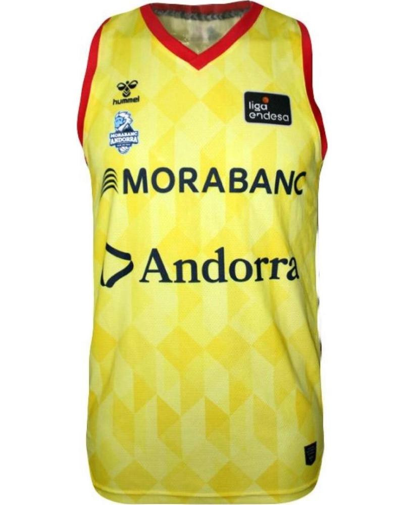 HUMMEL CAMISETA HUMMEL MORABANC ANDORRA ACB AMARILLA 1