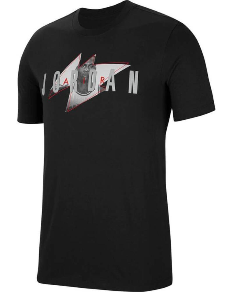 JORDAN CAMISETA JORDAN AIR FACE GRAPHIC NEGRA 1