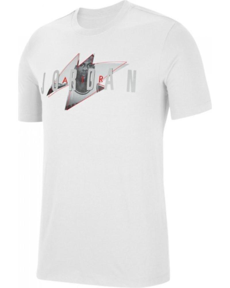 JORDAN CAMISETA JORDAN AIR FACE GRAPHIC BLANCA 1
