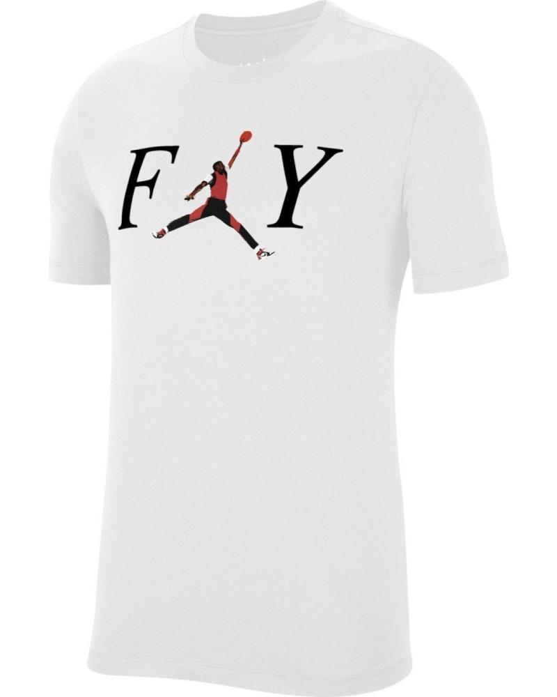 JORDAN CAMISETA JORDAN AIR GRAPHIC FLY - BLANCA 1