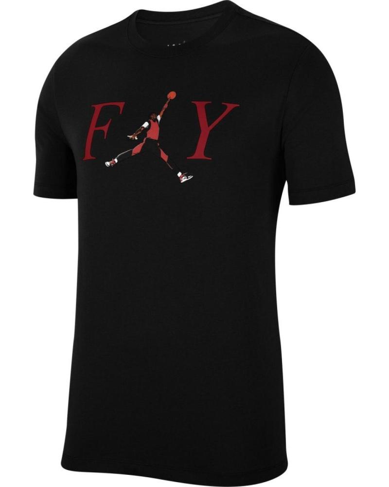 JORDAN CAMISETA JORDAN AIR GRAPHIC FLY NEGRA 1