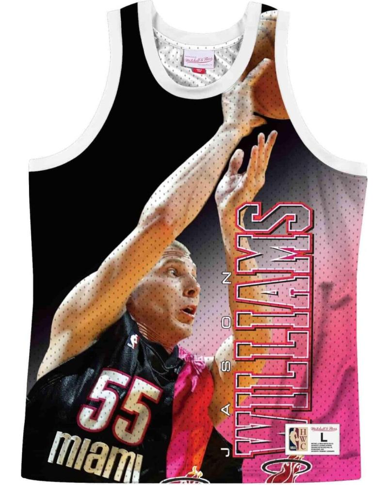 MITCHELL NESS CAMISETA MITCHELL & NESS JASON WILLIAMS NBA MIAMI HEAT ´BEHIND THE BACK´