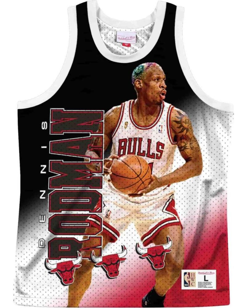 MITCHELL NESS CAMISETA MITCHELL & NESS DENNIS RODMAN CHICAGO BULLS ´BEHIND THE BACK´ 1