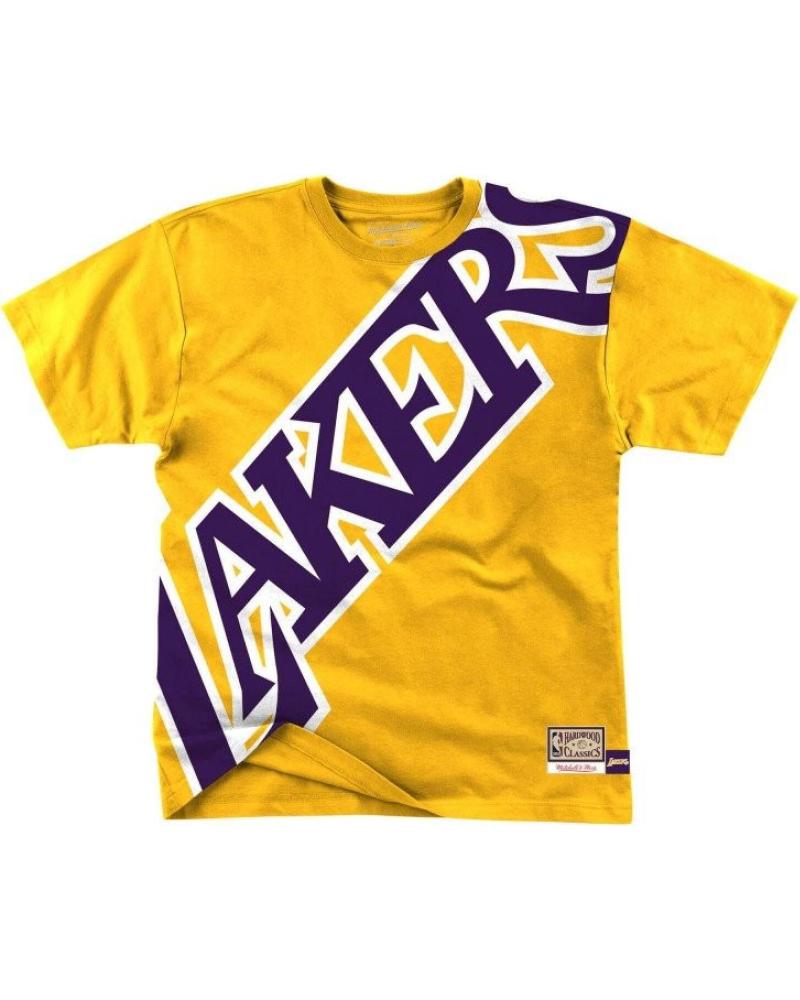 MITCHELL NESS CAMISETA MITCHELL & NESS LOS ANGELES LAKERS BIG FACE 1