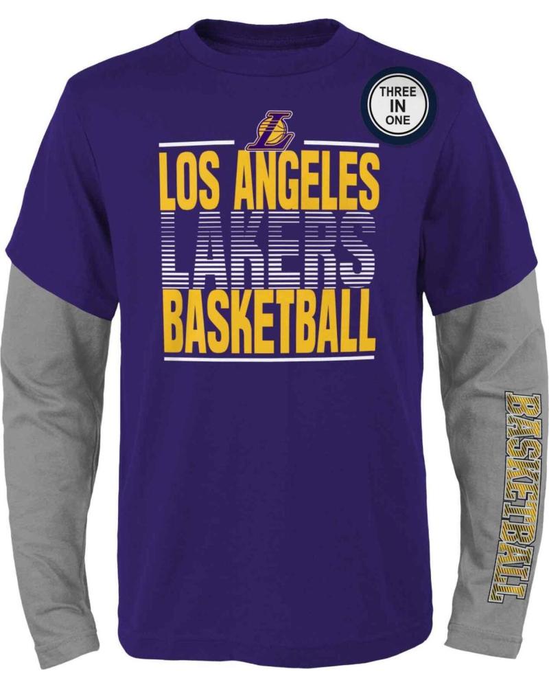 OUTERSTUFF CAMISETA JUNIOR LOS ANGELES LAKERS CLUB 3-IN-1 OUTERSTUFF 1