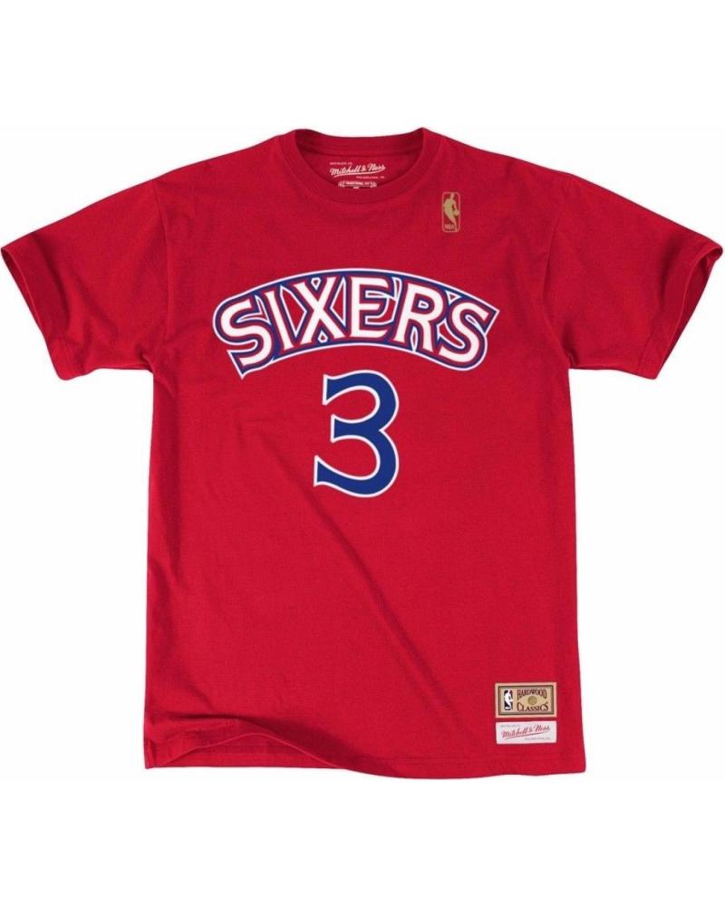 MITCHELL NESS CAMISETA MITCHELL & NESS SIXERS ALLEN IVERSON ROJA 1