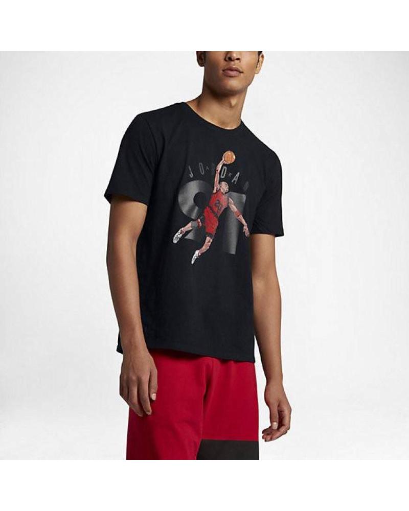 JORDAN CAMISETA JORDAN AIR 6/9 NEGRA 1