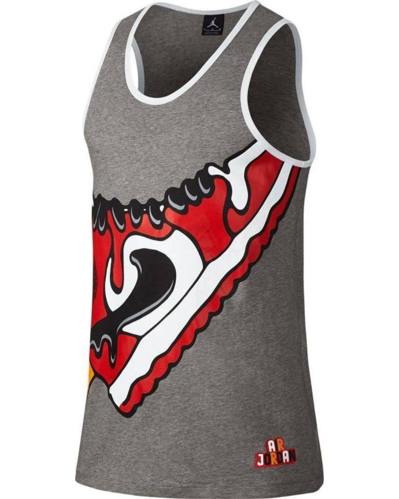 JORDAN CAMISETA SIN MANGAS JORDAN AIR SUNDAE NIKE - GRIS 1