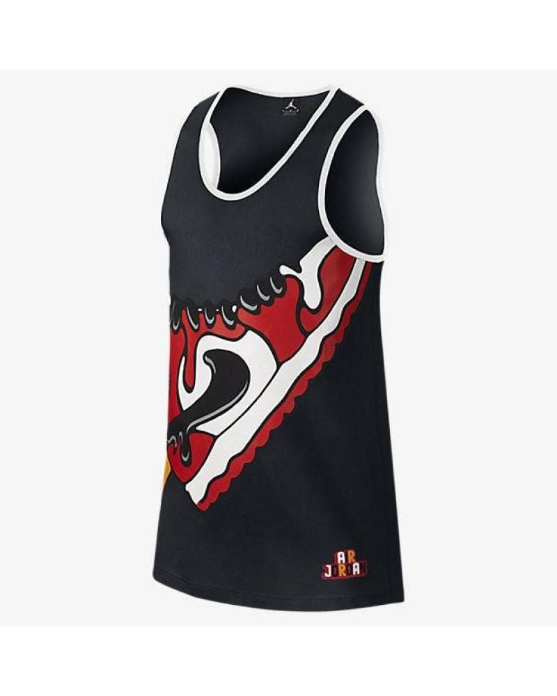 JORDAN CAMISETA SIN MANGAS JORDAN NIKE AIR SUNDAE NEGRA 1