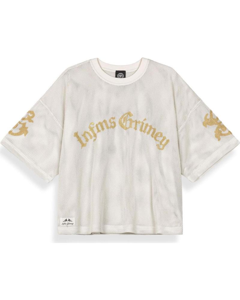 GRIMEY CAMISETA GRIMEY MESH BOXY CHIEF WATCHER OFF WHITE